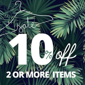 10% off 2 or more items *BUNDLE*
